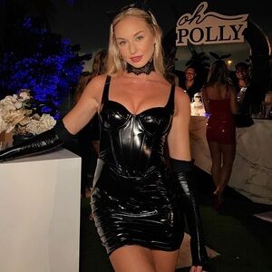 Oh Polly latex dress